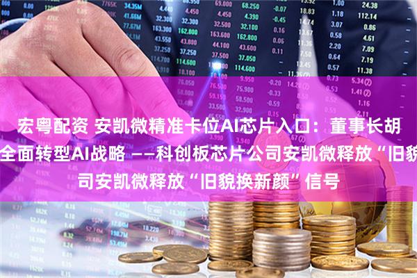 宏粤配资 安凯微精准卡位AI芯片入口：董事长胡胜发首次详解全面转型AI战略 ——科创板芯片公司安凯微释放“旧貌换新颜”信号
